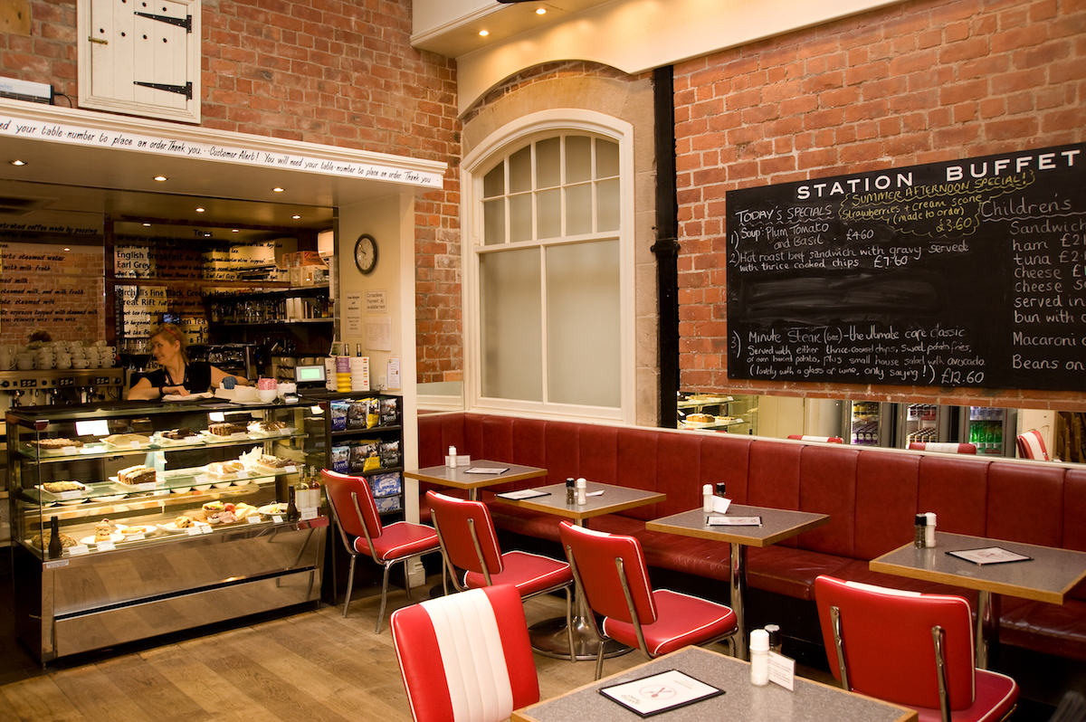 Station Buffet at Barter Books - Visit Alnwick, Northumberland