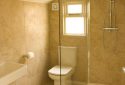 En-suite shower room at The Tankerville Arms