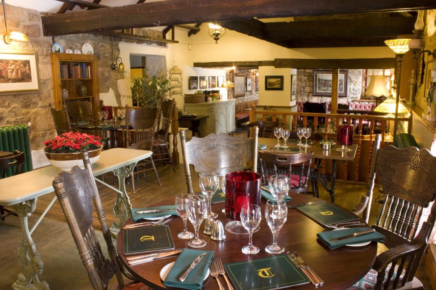 Dining at The Tankerville Arms