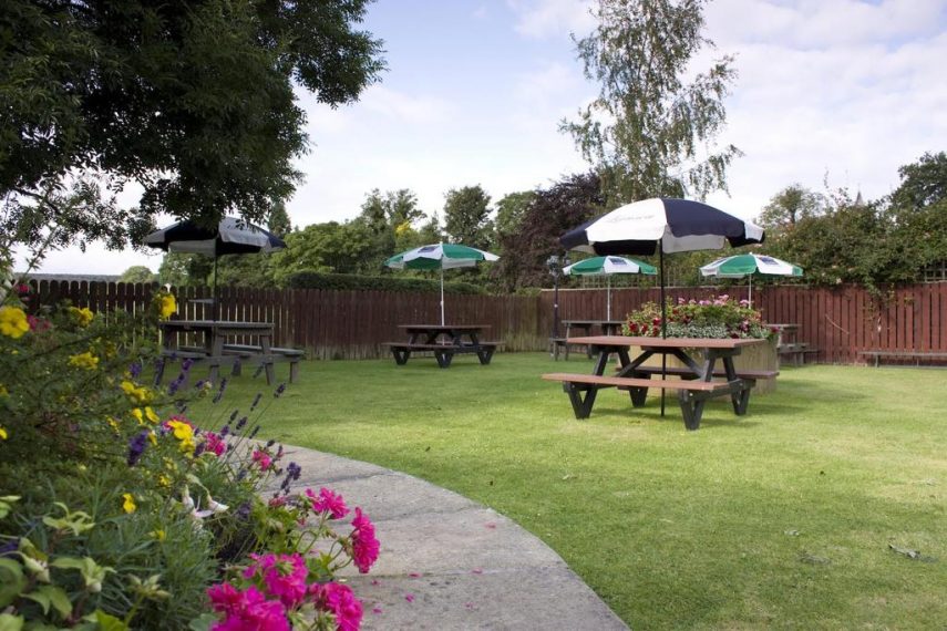 Garden at The Tankerville Arms