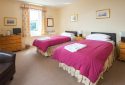 Twin bedroom at Aerial Alnmouth Golf Club