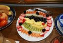 Fruit salad at West Acre House