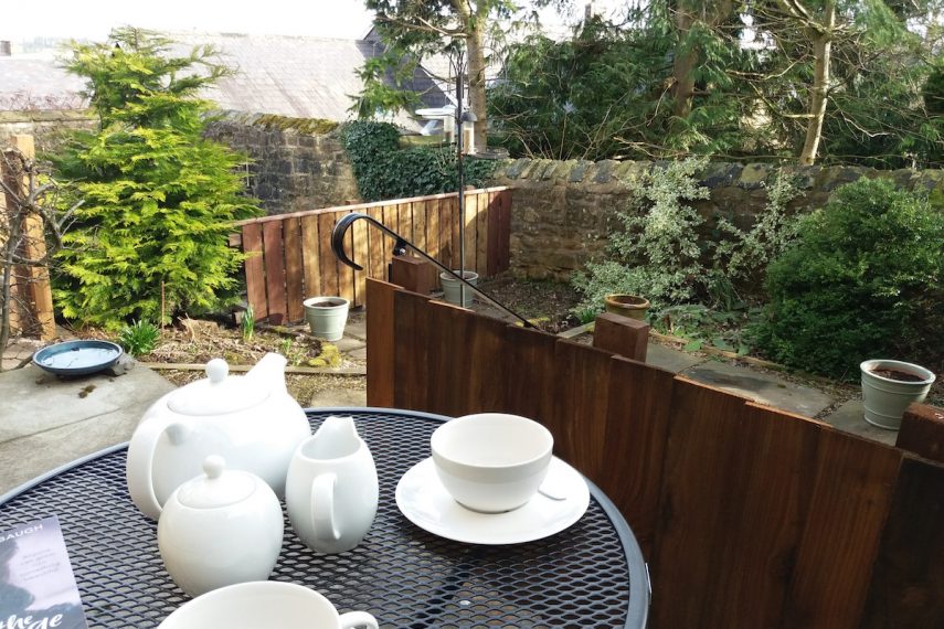 Garden at Hedgehope Cottage