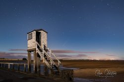 Holy Island refuge & meteor shower (Calum Gladstone)