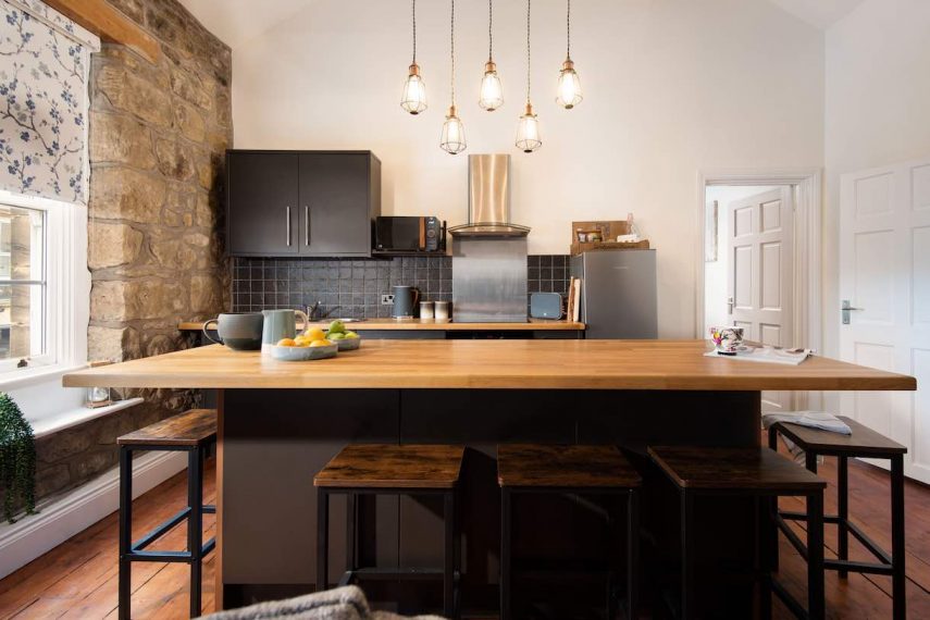 Dining room at The Loft, Alnwick